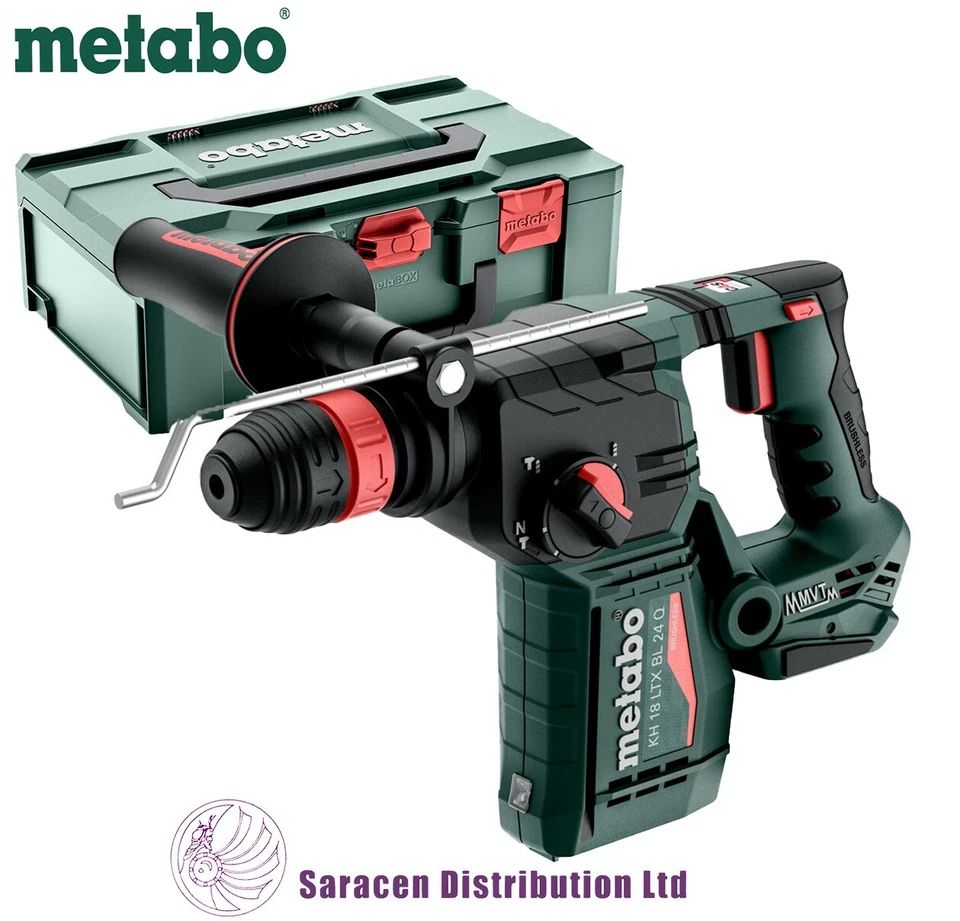 METABO KH 18 LTX BL 24 Q SDS+ CORDLESS HAMMER DRILL, 18v BODY ONLY - 601714840 - Image 1 of 1