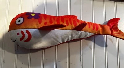 Juguete de nailon naranja y blanco para perros 2022 Foto 1 de 4