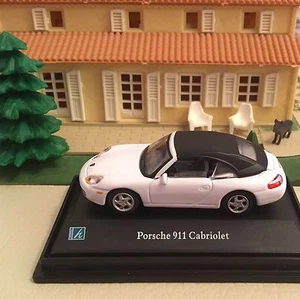 Hongwell Cararama 1:72 Porsche 911 Cabriolet Bianco Scala 1/72 - Foto 1 di 6