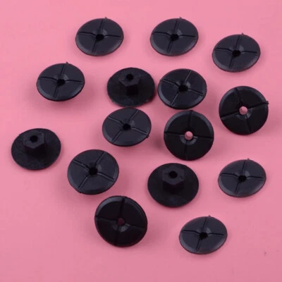 Tuerca de bloqueo de tornillo para guardabarros lateral de auto 10 piezas negra A2019900050 para BMW para Mercedez Benz Foto 1 de 4