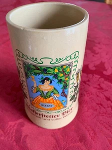 Bierkrug Wolferstetter Bier Vilshofen 1981 - Bild 1 von 6