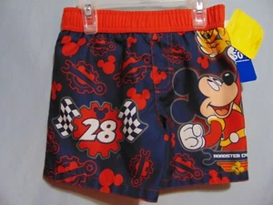 MICKEY MOUSE Disney Swim Trunks UPF 50+ (Size 18 Months) New w/ Tags! - Picture 1 of 8