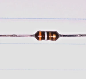 2 pcs 390uH (390 uH) Inductors, axial leads preformed 15B4-10 - Picture 1 of 1
