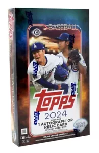 2024 TOPPS UPDATE SERIES BASEBALL HOBBY BOX BLOWOUT CARDS - Foto 1 di 2