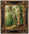 Durand Woodland Interior 1855 Wood Framed Canvas Print Repro 11x14