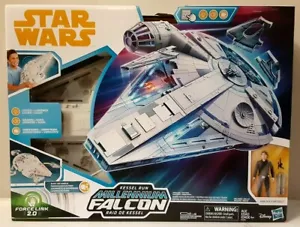 Star Wars Force Link 2.0 Kessel Run Millennium Falcon & Han Solo Figure New MISB - Picture 1 of 2