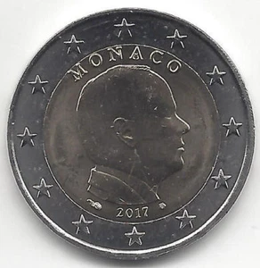 manueduc  MONACO  2  EUROS  2017   ALBERTO II  NUEVA - Foto 1 di 1