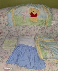 Vintage Winnie The Pooh Crib Set - Picture 1 of 3