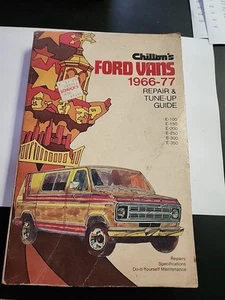 Chilton Ford Vans 1966-1977 Repair Manual E100-350 full size - Bild 1 von 1