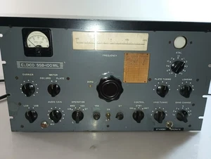 Eldico Sender Erreger Amateurfunk SSB-100 MIL Militärversion - nicht getestet - Bild 1 von 18