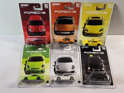 Matchbox Porsche / 70 Years /  1-6 / Complete Set / RARE / A26 - Image 1 of 4