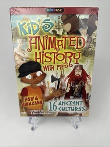 Kids Animated History with Pipo: 16 Ancient Cultures (DVD, 2012, 6-Disc Set) Neu - Bild 1 von 4