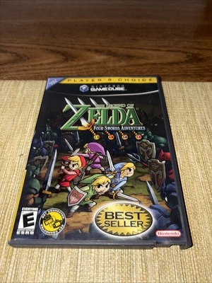 The Legend of Zelda: The Four Swords Nintendo GameCube, Complete in Box CIB - Image 1 of 4