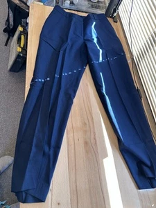 US Air Force Curvy 8CR- Women's Service Dress Blue Slacks Uniform USAF - Picture 1 of 5