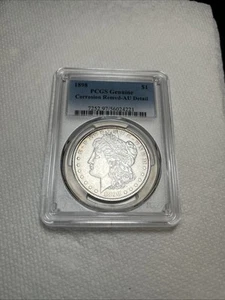 Dólar Morgan 1898 PCGS Corrosión Genuina Remvd-AU Detalle - Imagen 1 de 4