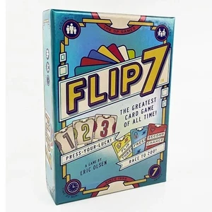 Flip 7 Card Game - Fun & Strategic Tabletop Board Game for Family & Friends B - Picture 1 of 7