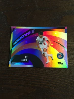 2024-25 Topps PSG Kang-in Lee South Korea Rainbow Flick Case Hit SSP - Image 1 of 2