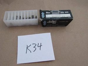 Ruddell VDB 125 015 C2 Indexable Carbide Vee Deep Groove Inserts 10 PCS - Picture 1 of 3