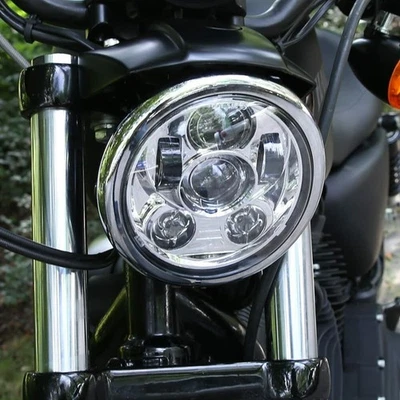 Faro de luz LED proyector de motocicleta 5,75 5-3/4 para Honda Shadow Spirit 750 Foto 1 de 4