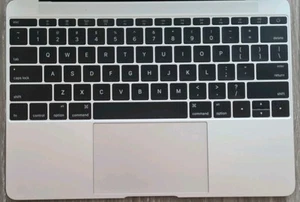 Apple MacBook 12" A1534 E2015 Palmrest TOP Case Keyboard+Touchpad Silver US - Picture 1 of 1