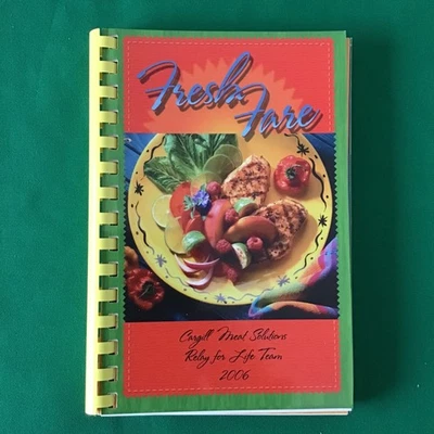 Beardstown IL Cargill JBS Employees 2006 Cookbook SEE INDEX Dottie Greathouse - Image 1 of 4