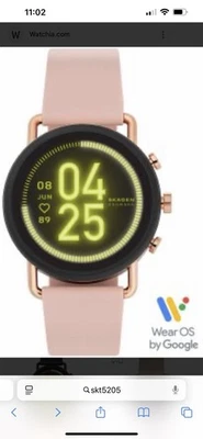 Lote de 4 relojes inteligentes Skagen Falster correa de silicona Foto 1 de 4