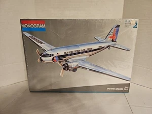 Monogram 5610 1:48 Eastern Airlines DC-3 New, Sealed Box Model Kit Plane - Picture 1 of 4