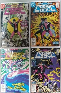 Cosmic Boy #1,2,3,4 (juego completo de DC Comics 1987) en muy buen estado - Imagen 1 de 5