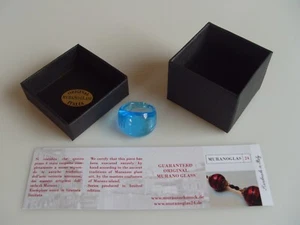 Murano Glas Ring original Muranoglas Schmuck UNIKAT Handarbeit bunt Kunst Ø 18,5 - Picture 1 of 8