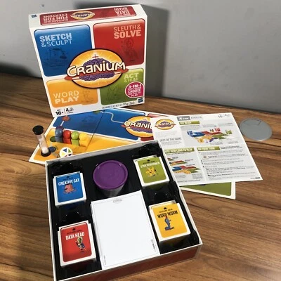 CRANIUM 3-IN-1 Board Game - Hasbro 2009 - Choose How Long You Play - Image 1 of 4