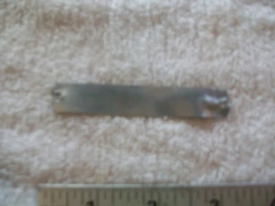 Placa modelo nombre motor Westinghouse 1/6 HP de colección 1" X 2 7/8" y BRADS originales Foto 1 de 4