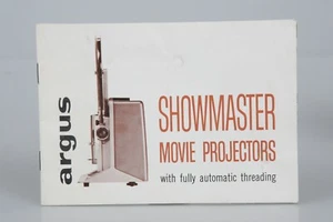 Original ARGUS SHOWMASTER 500AZ & 750AVZ MOVIE PROJECTOR INSTRUCTION MANUAL - Picture 1 of 1