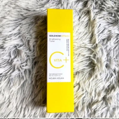 Tónico iluminador Holika Holika Gold Kiwi Vita C+ 150 ml/5,07 fl oz nuevo en caja Foto 1 de 4