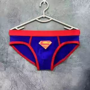 Superhelden Herren Unterwäsche Super Man Baumwolle Slip Mann Boxershorts Dessous - Bild 1 von 24