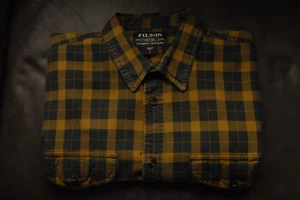 Filson schwarz senf Langarm Guide Shirt L - Bild 1 von 6