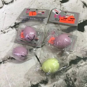 Easter Egg Craft Bells Pastel Lot Of 4 NOS Vintage Crafting Decor - Picture 1 of 5