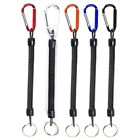 Elastic Retention Rope Safety Spring Lanyard Rope Keyring Chain Accessories