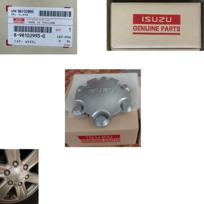 2012 - 2019 ISUZU DMAX MU-X COVER CAP WHEEL SILVER GENUINE Part K - Image 1 of 4