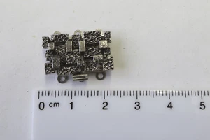 Konvolut, 2 dreireihige Schließen für Ketten oder Armband - Picture 1 of 4