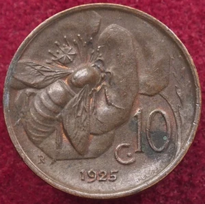 Italy 10 Centesimi 1925 R (G2708) - Picture 1 of 2