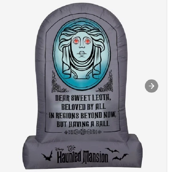 Disney 6-ft Lighted Madame Leota Tombstone Inflatable Foto 1 de 1