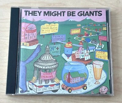 THEY MIGHT BE GIANTS Self-Titled (1987) CD Rough Trade JAPAN Rare OOP Foto 1 de 3