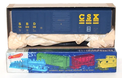 Roundhouse 1915 HO 50' SD Box Car kit CSX Seaboard SBD Merger 140039 NIB - Image 1 of 2