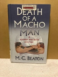 M.C. Beaton 'Death of a Macho' Hardcover Großdruck - Bild 1 von 1