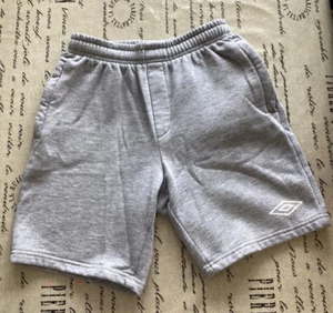 Umbro, Boys, Grey Sweatshirt Shorts, Size 9-10 years. - Picture 1 of 9