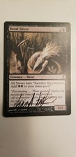 Basal Sliver Time Sprial Ed Signed By Drew Tucker  MTG Magic the Gathering