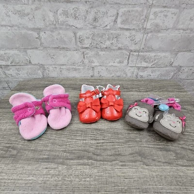 Lote de 3 zapatos infantil niña talla 1 0-6 meses Foto 1 de 4