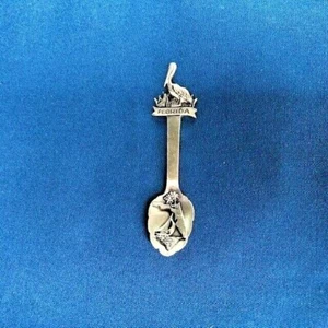 Florida With Pelican Pewter Collectable Miniature Spoon - Picture 1 of 5