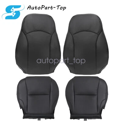 For 2006-2013 Lexus IS250 IS350 Driver Passenger Bottom Top Leather Seat Cover - Image 1 of 4