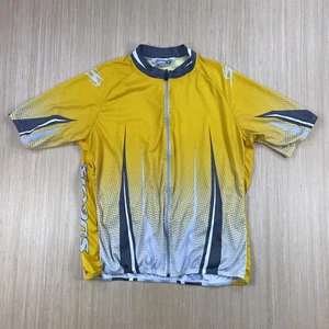 Camisa Sugoi Hombre XXL Amarillo Ciclismo Jersey Bolsillos Cremallera Completa Rendimiento Luz - Imagen 1 de 11